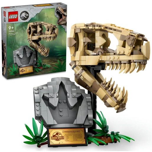 Slika LEGO JURASSIC WORLD Fosili dinosaura: T. rexova lubanja